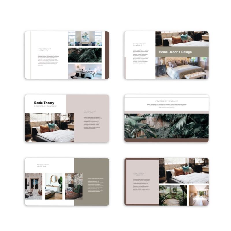 Creative Interiors Design Presentation Template - Image 2